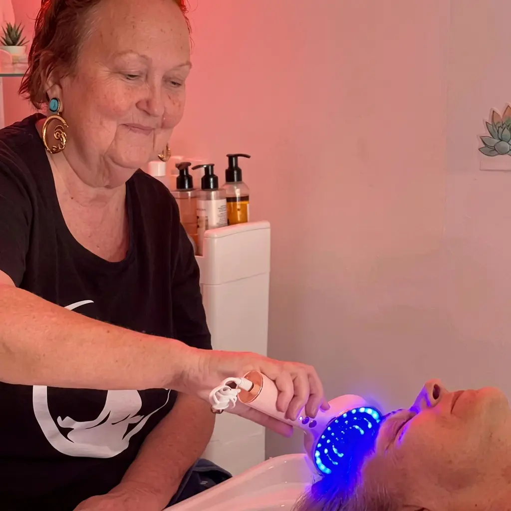 Soin LED visage au Spa Océanide